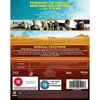 Mad Max 5-Film Collection [Blu-ray] [1979-2024]