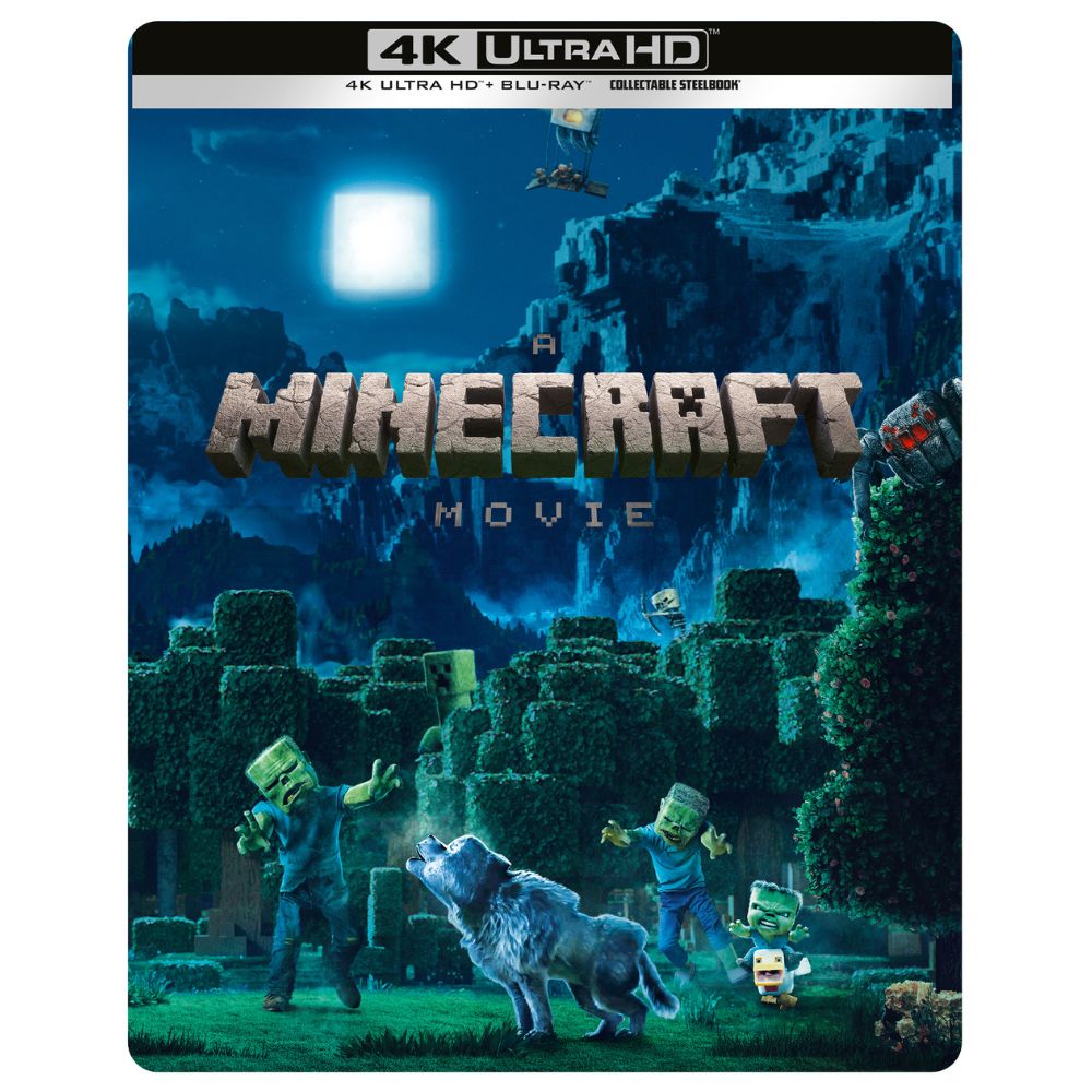 Minecraft Night Scene w.APET Steelbook [4K Ultra HD] [2025]