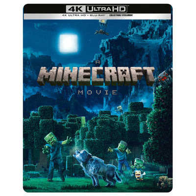 Minecraft Night Scene w.APET Steelbook [4K Ultra HD] [2025]