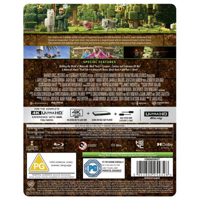 Minecraft Portal Steelbook [4K Ultra HD] [2025]