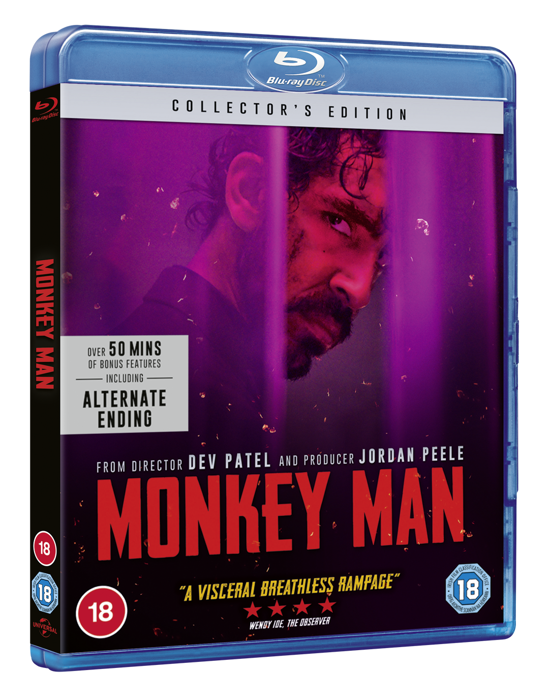 Monkey Man [Bluray] [2024] Warner Bros. Shop UK