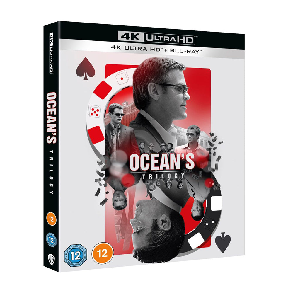 Ocean's Trilogy [4K Ultra HD] [Ocean's Eleven: 2001 Ocean's Twelve: 2004 Ocean's Thirteen: [2007]