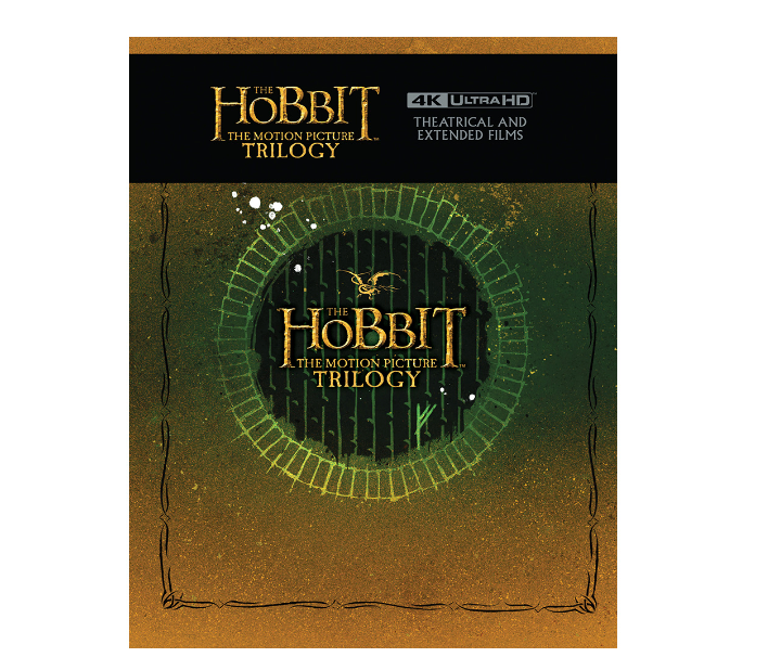 The Hobbit Steelbook Case [THE HOBBIT: AN UNEXPECTED JOURNEY (2012), THE HOBBIT: THE DESOLATION OF SMAUG (2013), THE HOBBIT: THE BATTLE OF THE FIVE ARMIES (2014)]