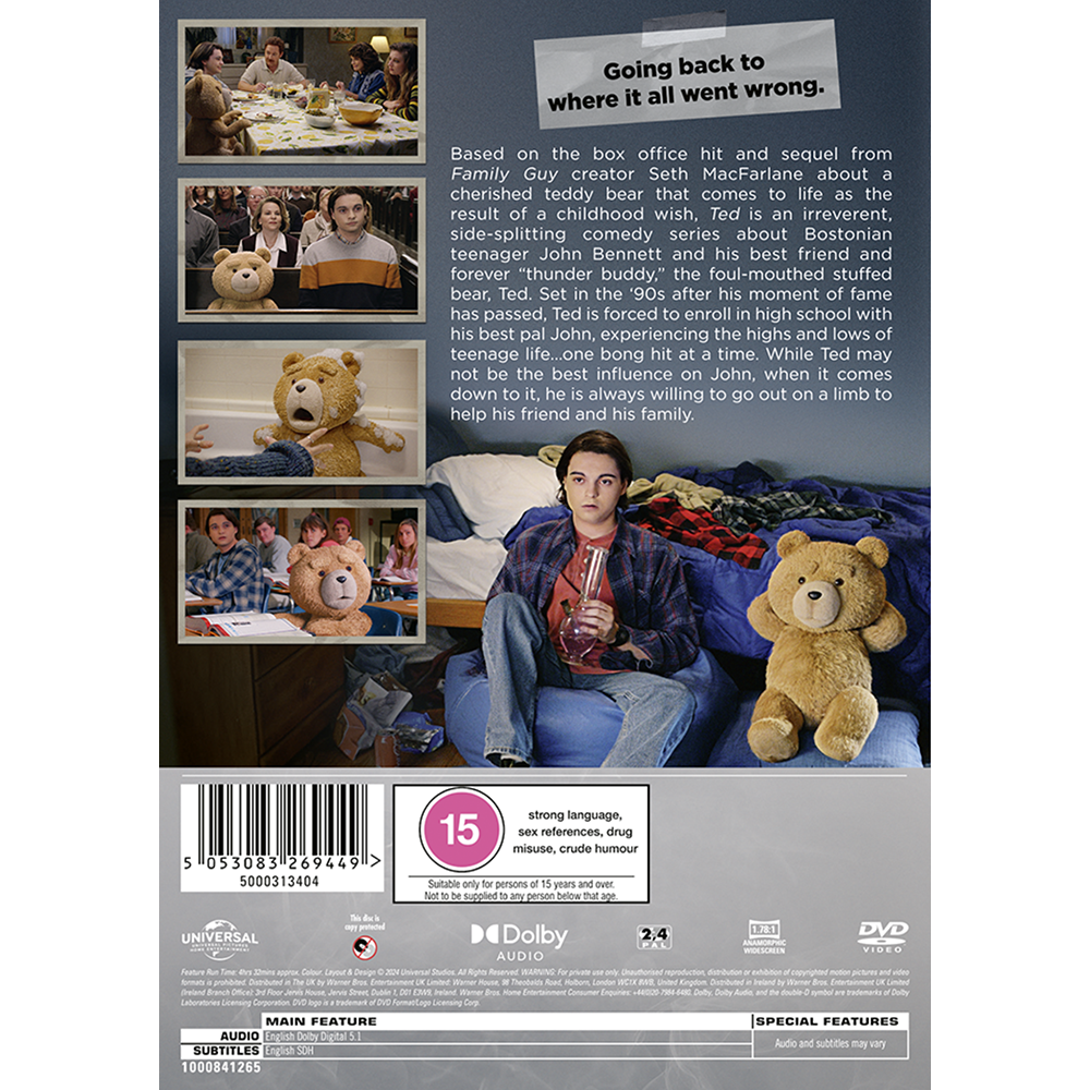 Ted Season 1 [DVD] [2024]