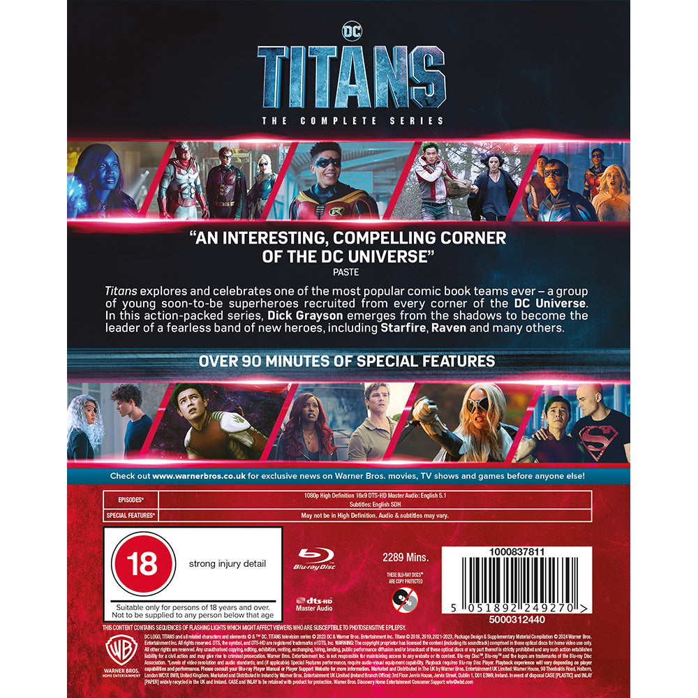 Titans: The Complete Series [Blu-ray] [2018]