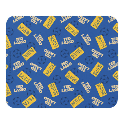 Ted Lasso Believe Pattern Mousepad