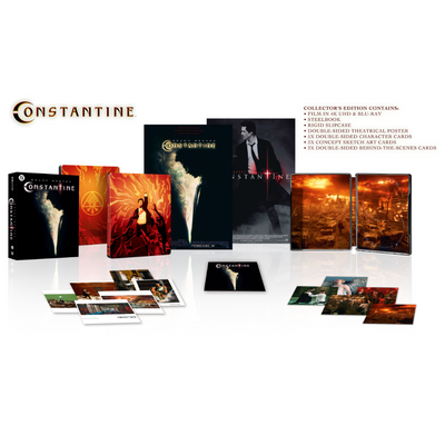 Constantine 20th Anniversary Collector's Edition with Steelbook [4K Ultra HD] [2005]