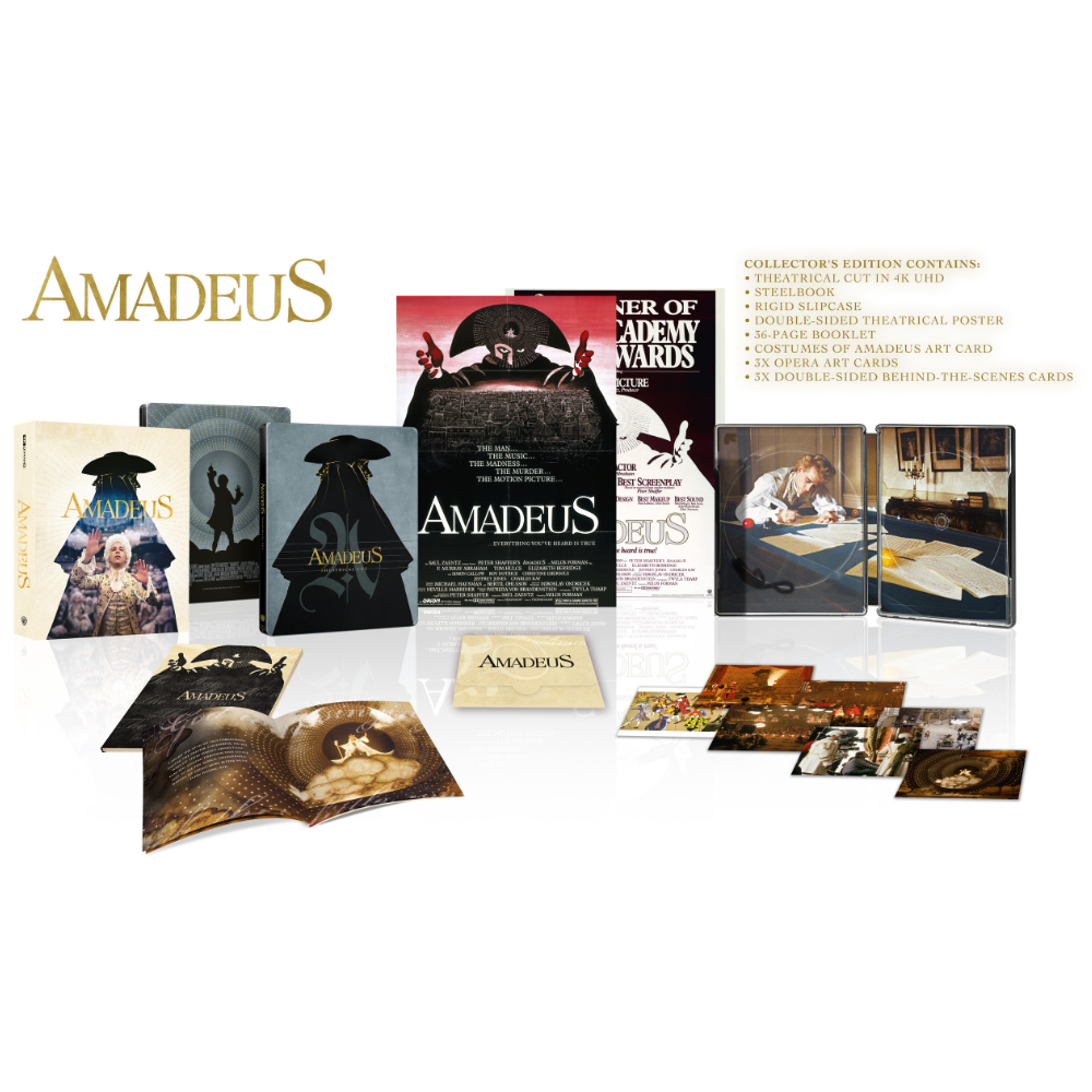 Amadeus Collector's Edition with Steelbook [4K Ultra HD] [1984]