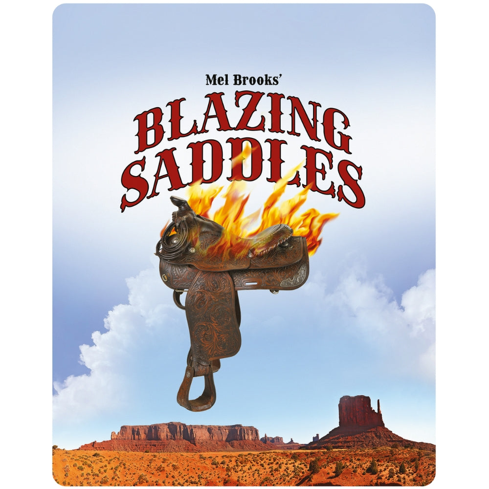 Blazing Saddles 50th Anniversary Collector's Edition with Steelbook [4K UHD] [1974]