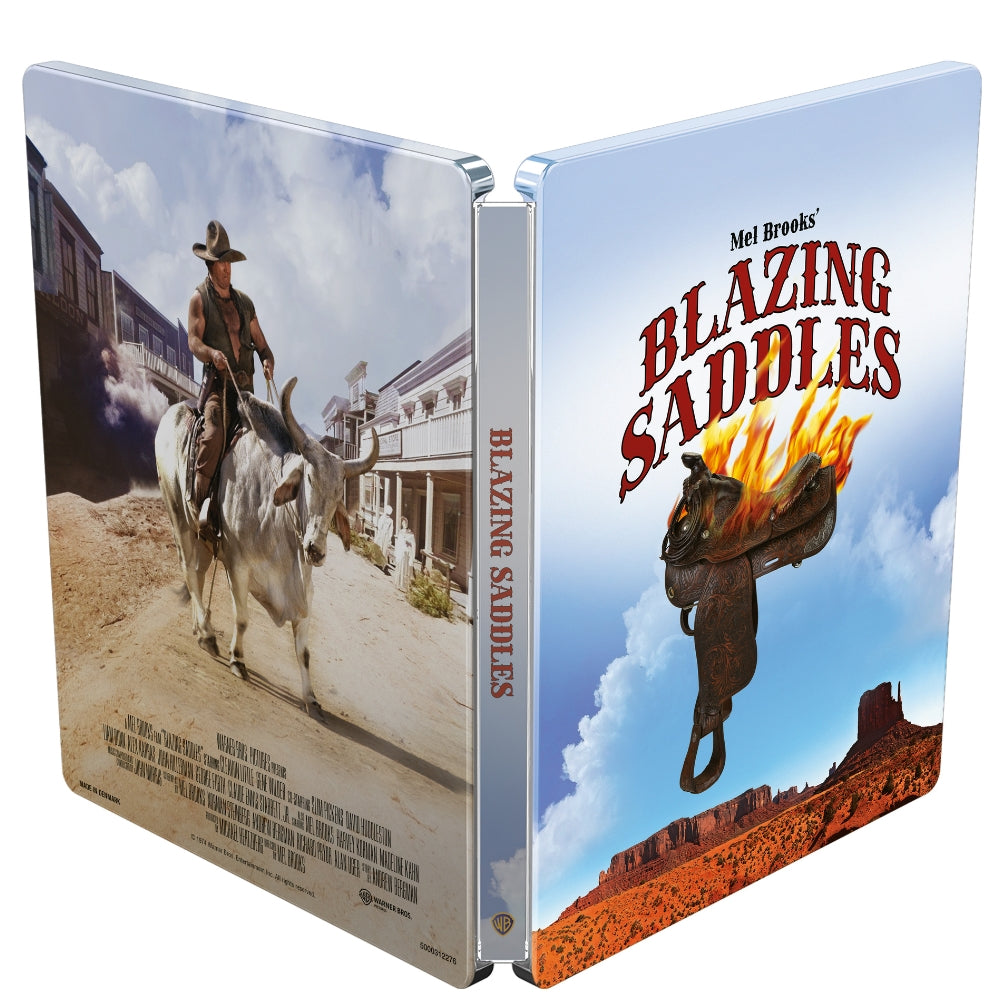 Blazing Saddles 50th Anniversary Collector's Edition with Steelbook [4K UHD] [1974]