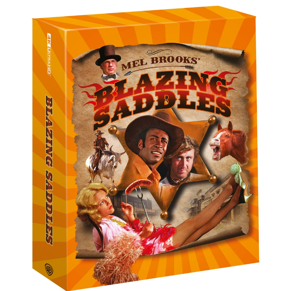 Blazing Saddles 50th Anniversary Collector's Edition with Steelbook [4K UHD] [1974]