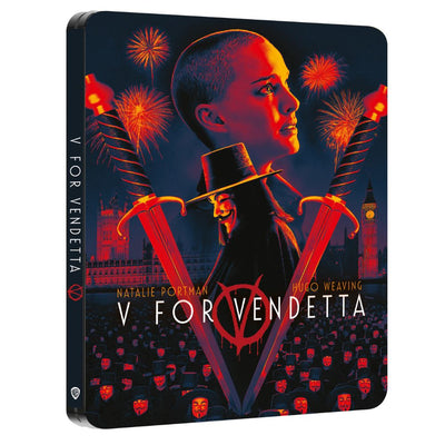 V for Vendetta Steelbook [4K Ultra HD] [2005]