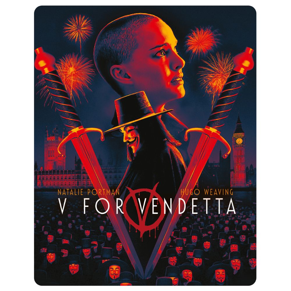 V for Vendetta Steelbook [4K Ultra HD] [2005]