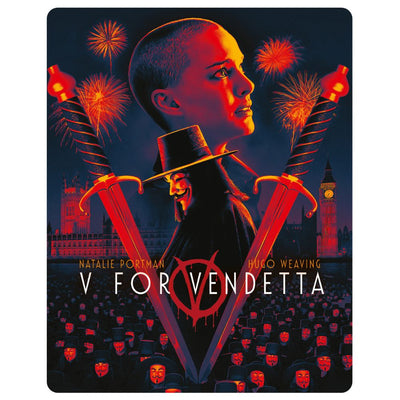 V for Vendetta Steelbook [4K Ultra HD] [2005]