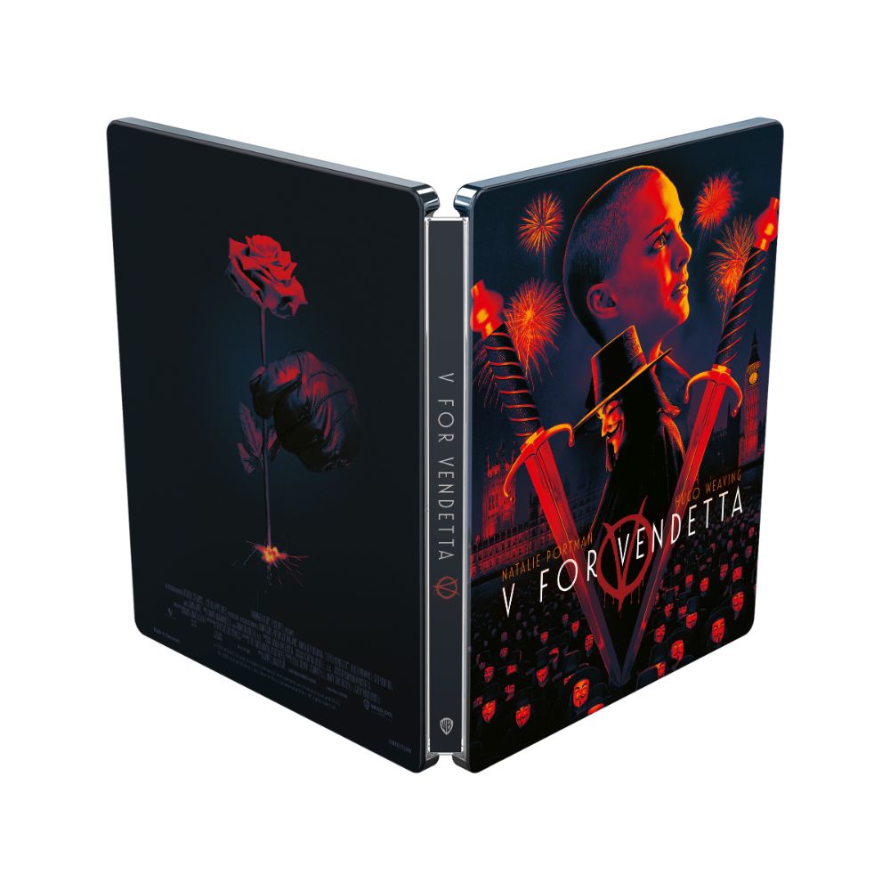 V for Vendetta Steelbook [4K Ultra HD] [2005]