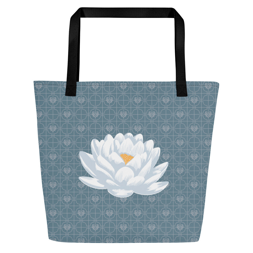 The White Lotus Slow Down Tote Bag