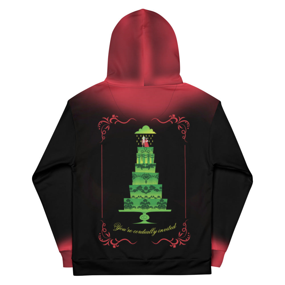 Beetlejuice Beetlejuice Wedding Cake Ombre Hoodie