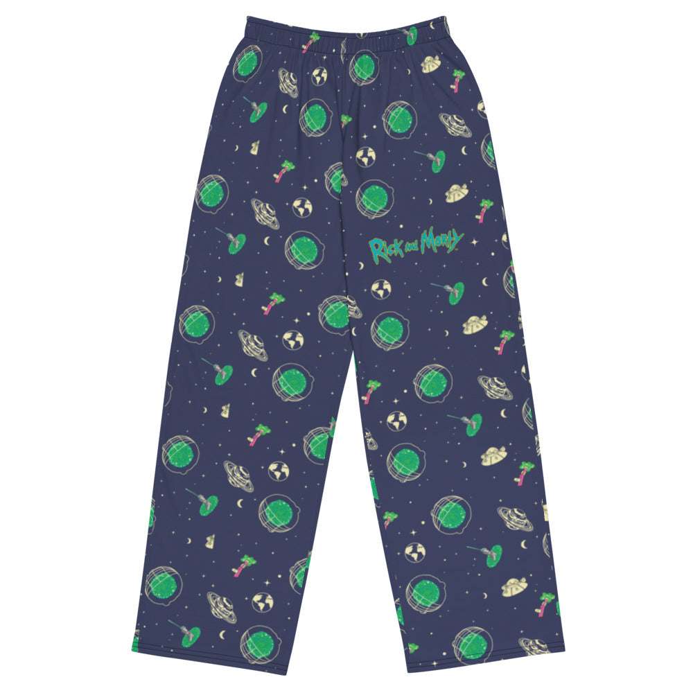 Rick and Morty Space Pattern Lounge Pants