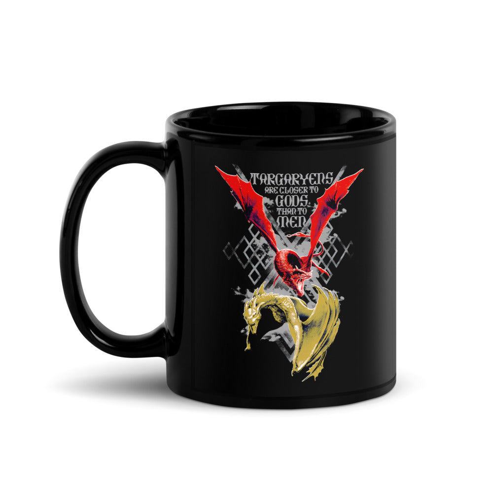 Exclusive House of the Dragon Targaryens are Closer to Gods Mug