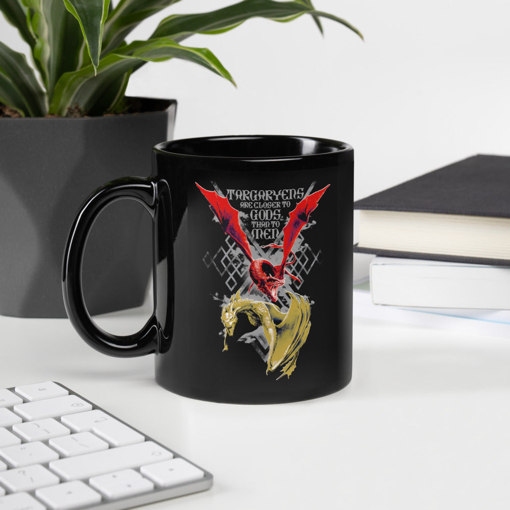 Exclusive House of the Dragon Targaryens are Closer to Gods Mug