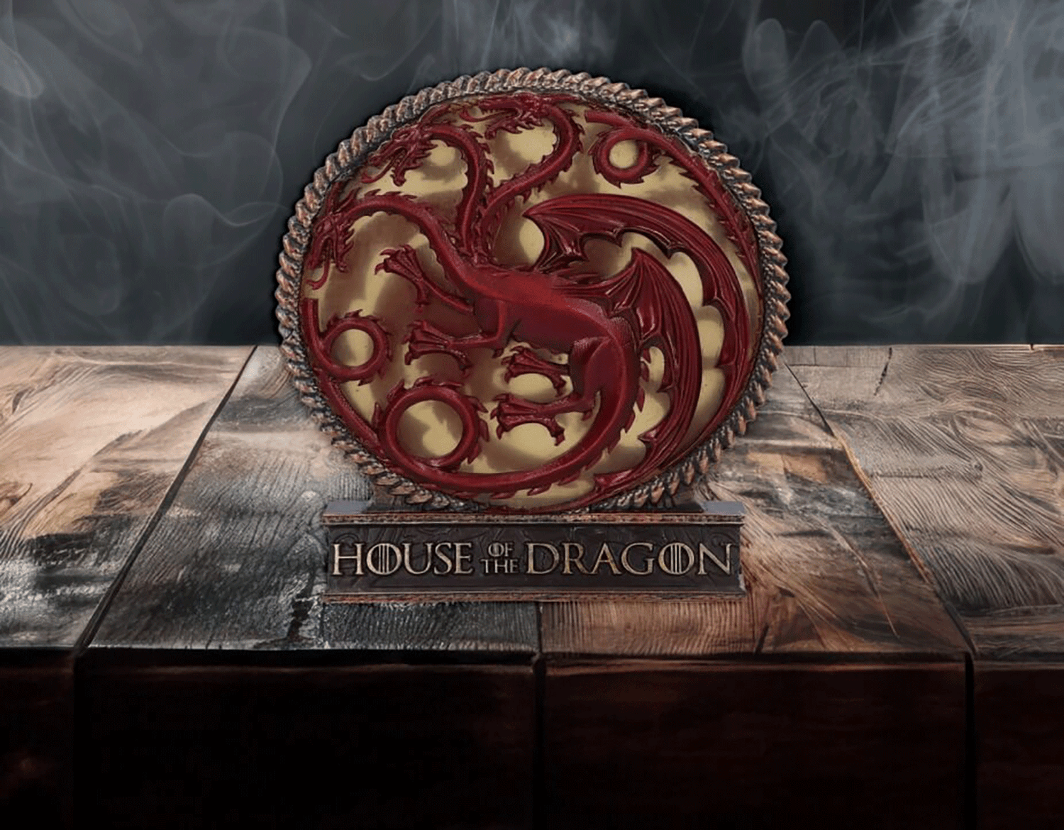 HOUSE TARGARYEN SIGIL LED LAMP