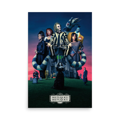 Beetlejuice Beetlejuice Movie Premiere Premium Poster