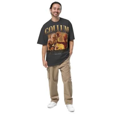 The Lord of the Rings Gollum Oversized Faded T-shirt