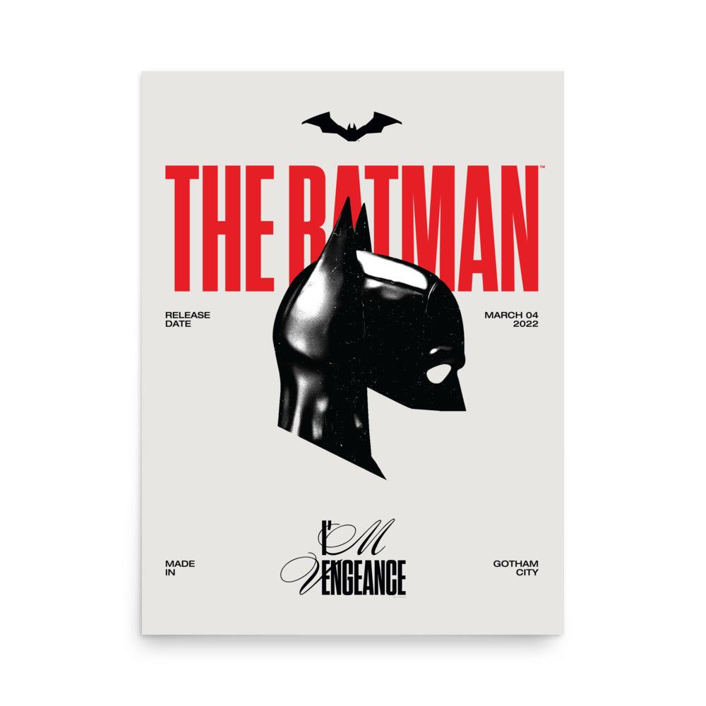 The Batman I'm Vengeance Premium Poster