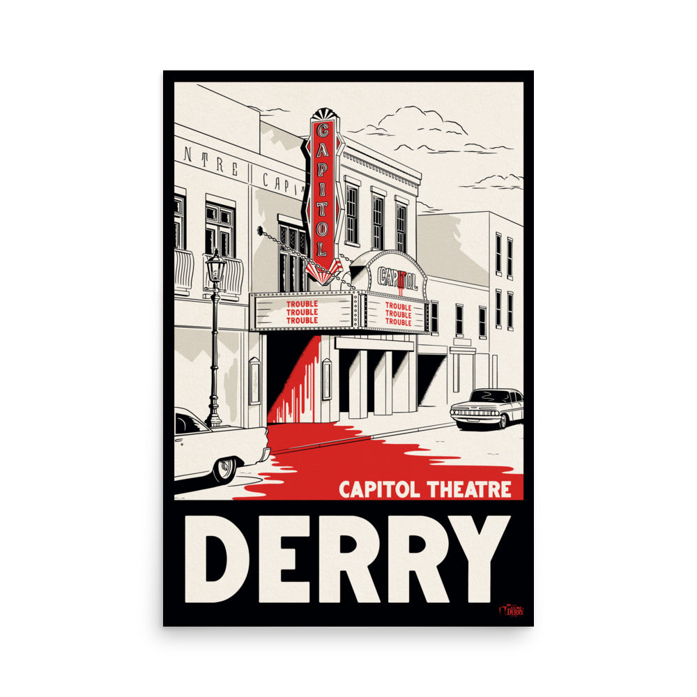 IT: Welcome to Derry Capitol Theatre Premium Poster