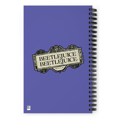 Beetlejuice Beetlejuice Handbook For the Recently Deceased Notebook