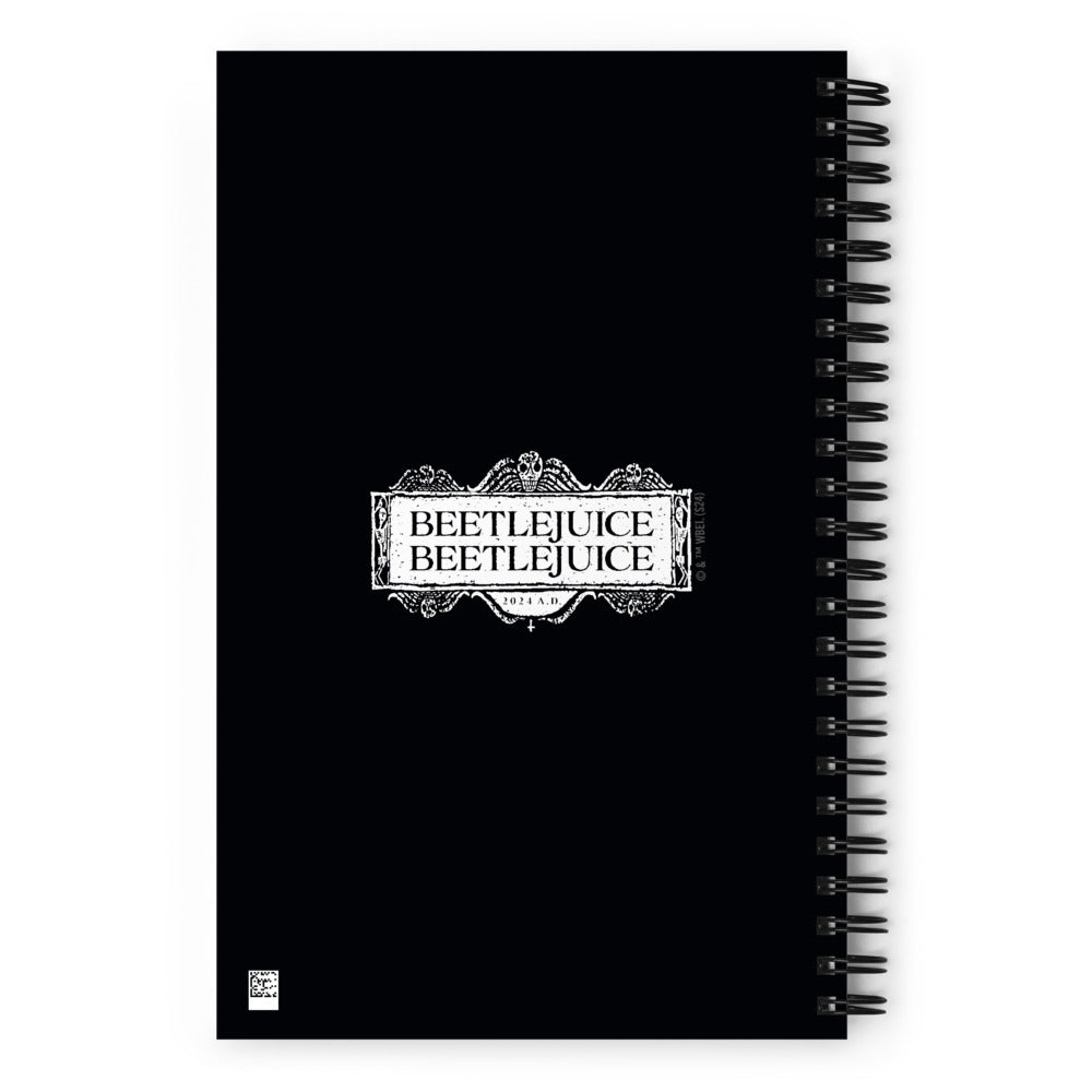 Beetlejuice Beetlejuice Jeremy's Afterlife Passport Notebook