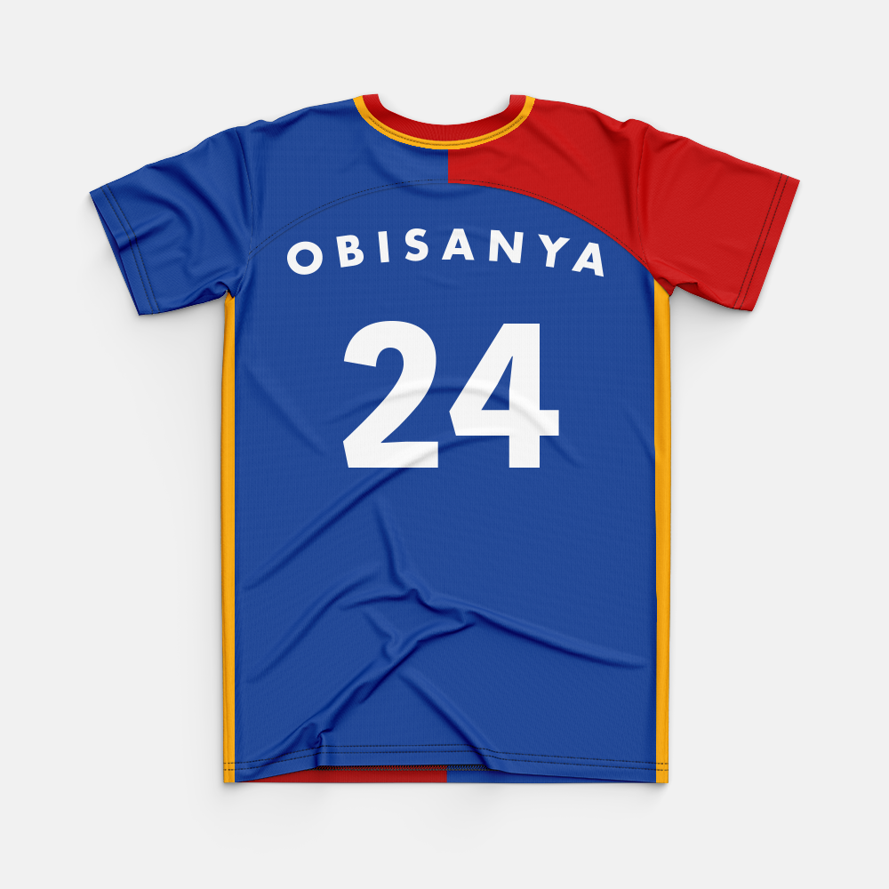 Official Ted Lasso Richmond Season Obisanya Fan Jersey