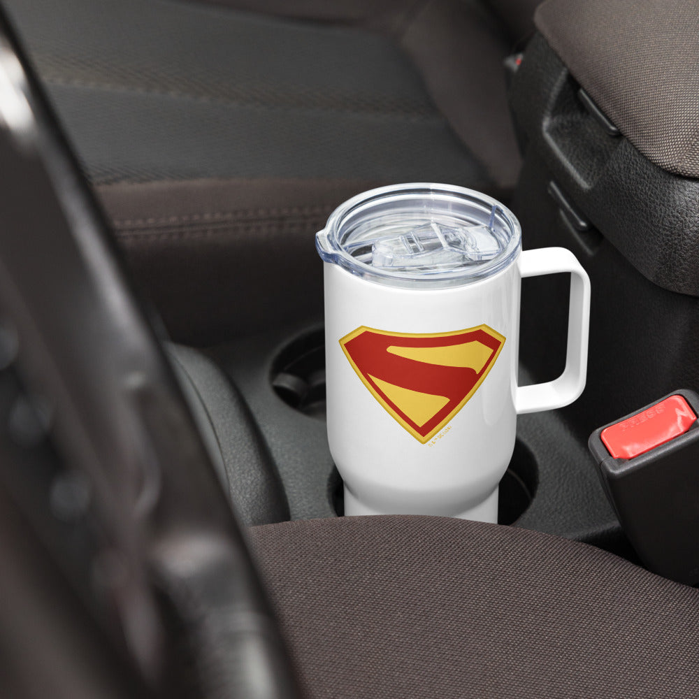 SUPERMAN (2025 Movie) S-Shield Travel Mug