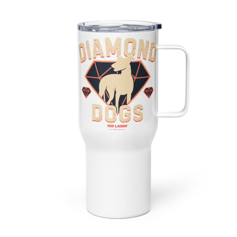 Ted Lasso Diamond Dogs 25 oz. Travel Mug