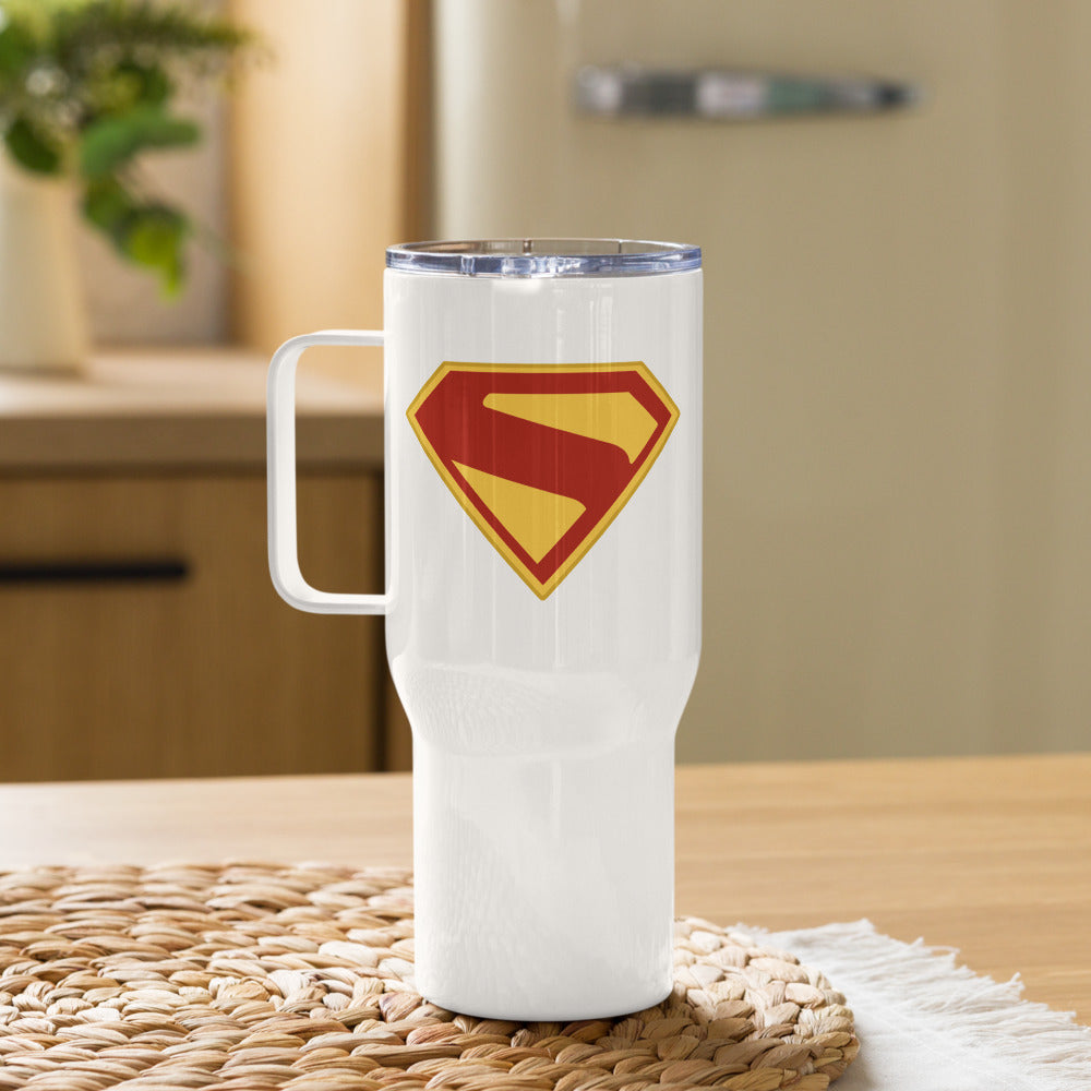 SUPERMAN (2025 Movie) S-Shield Travel Mug