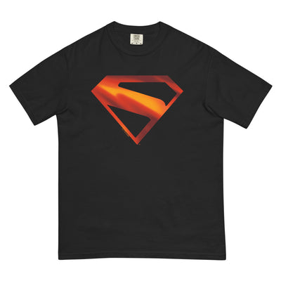 SUPERMAN (2025 Movie) Stylized S-Shield Comfort Colors T-Shirt Black