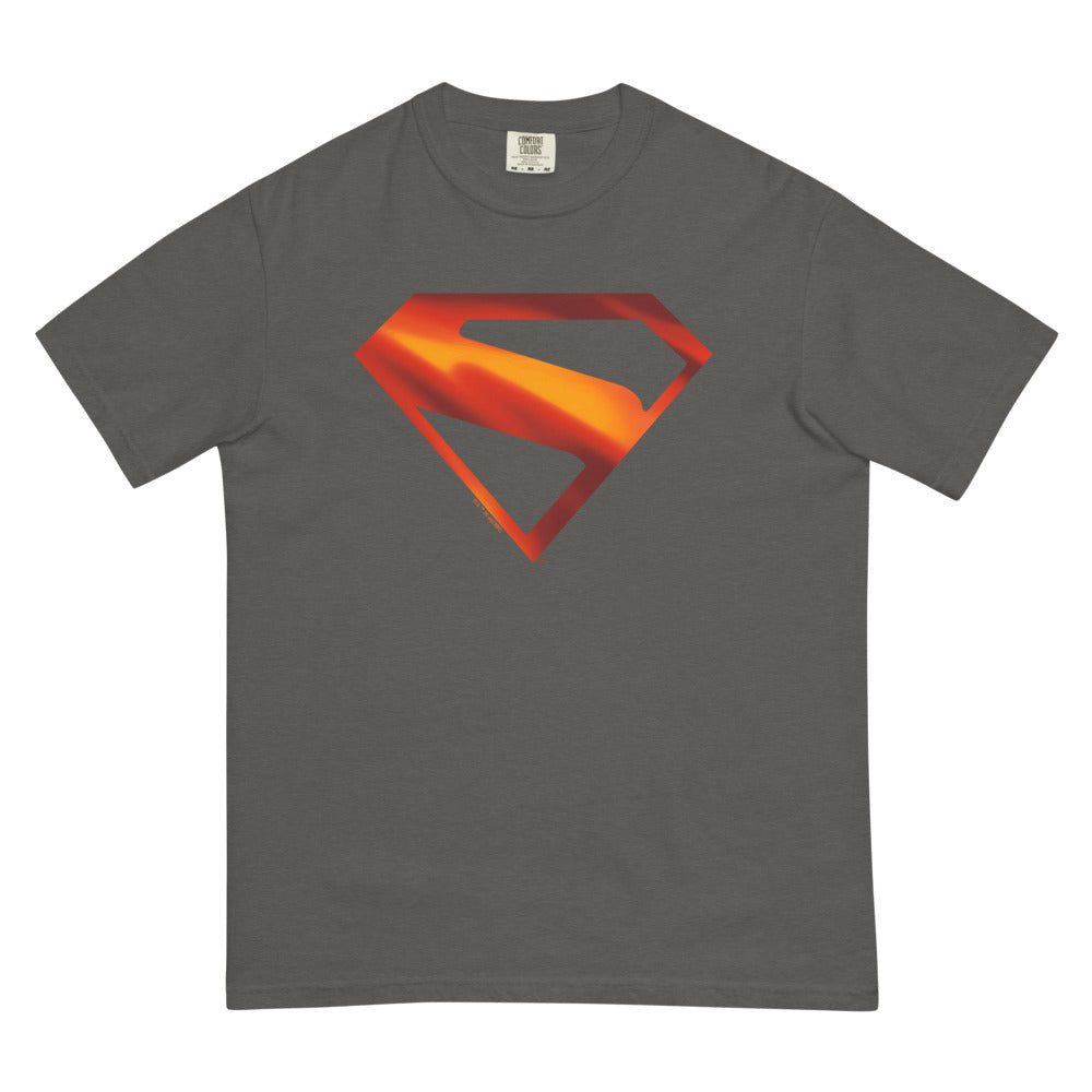SUPERMAN (2025 Movie) Stylized S-Shield Comfort Colors T-Shirt Pepper