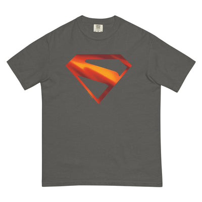 SUPERMAN (2025 Movie) Stylized S-Shield Comfort Colors T-Shirt Pepper