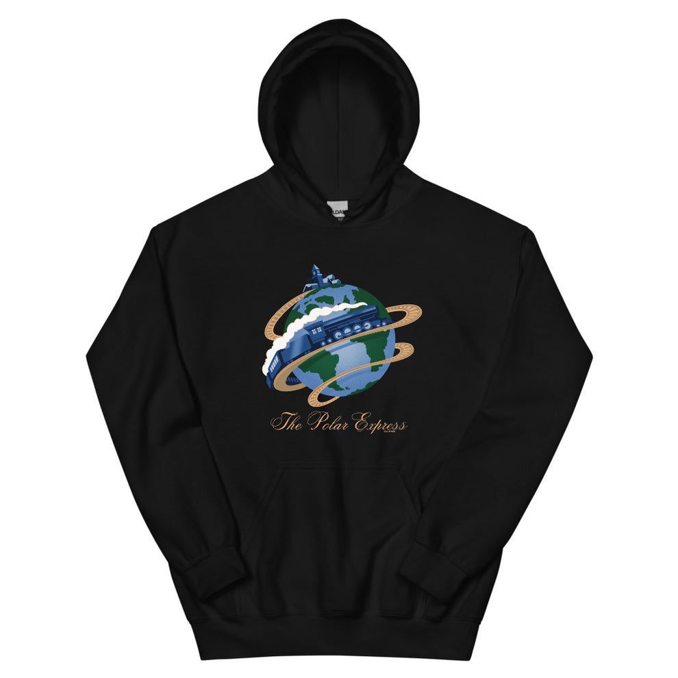 The Polar Express Around the Globe Hoodie Black