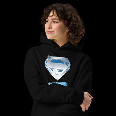 Superman: The Movie Crystal Blue Logo Hoodie