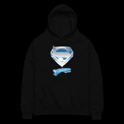 Superman: The Movie Crystal Blue Logo Hoodie