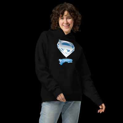 Superman: The Movie Crystal Blue Logo Hoodie