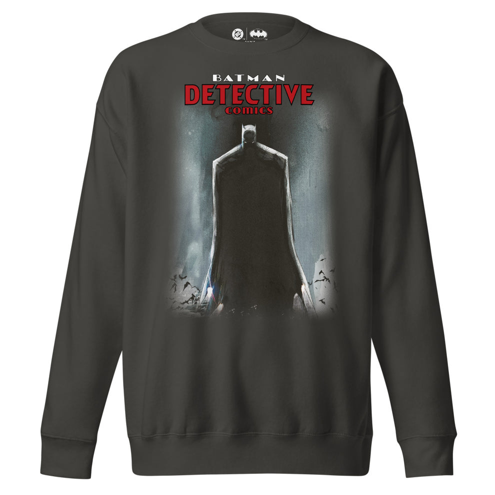 Batman Modern Detective Comics Crewneck Sweatshirt Vintage Black
