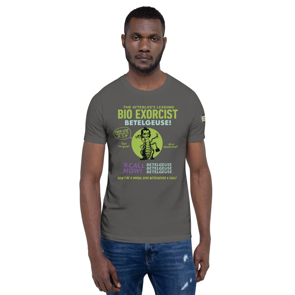 Beetlejuice Beetlejuice Bio Exorcist T-shirt