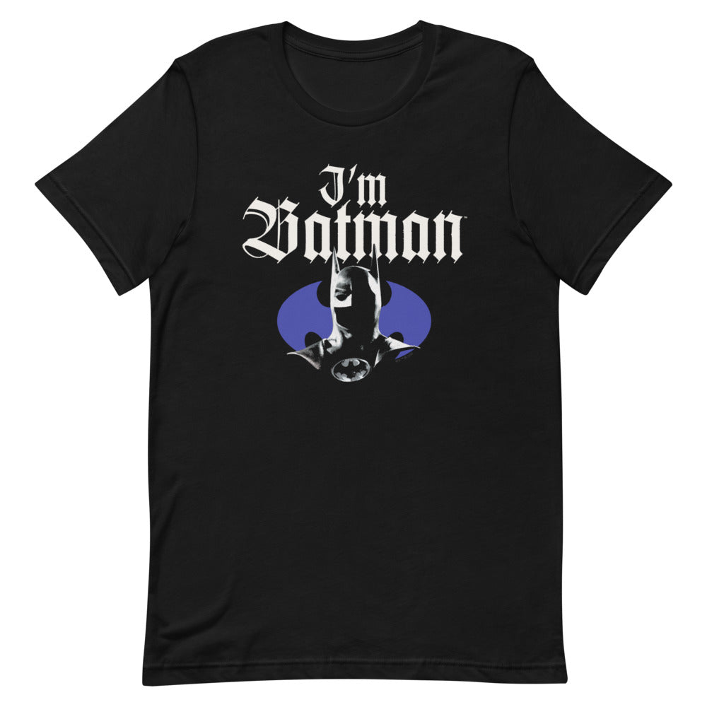 Batman I'm Batman Tim Burton Style T-Shirt