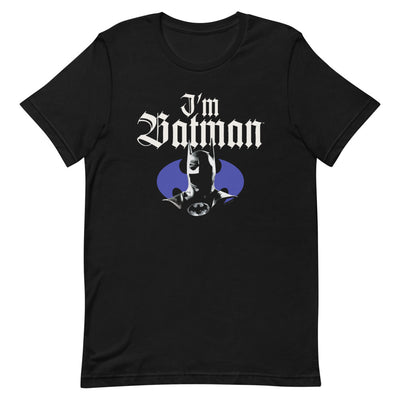 Batman I'm Batman Tim Burton Style T-Shirt