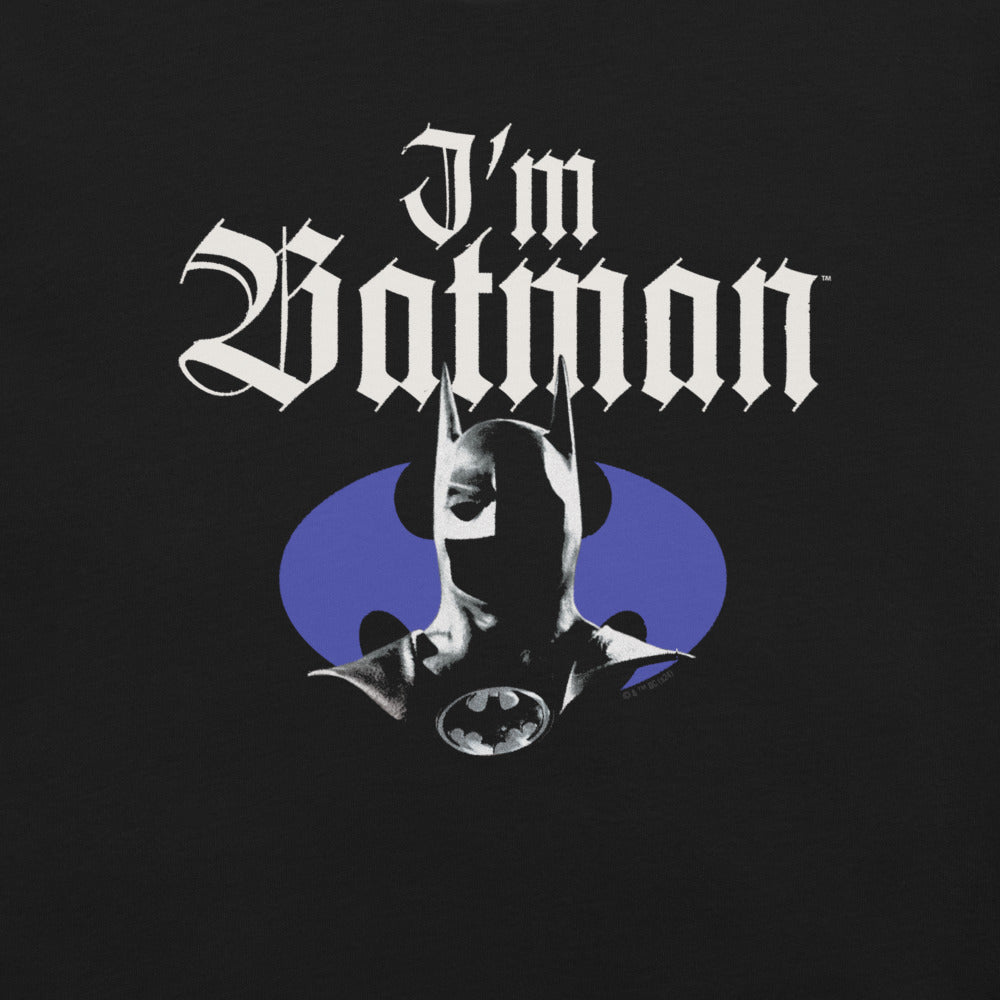 Batman I'm Batman Tim Burton Style T-Shirt