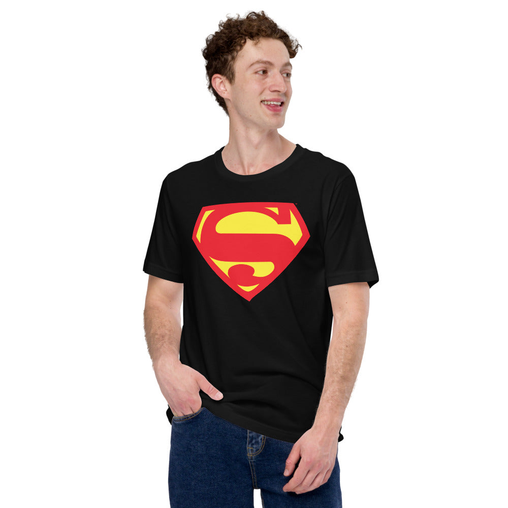 Superman The Movie Red & Yellow Logo T-Shirt