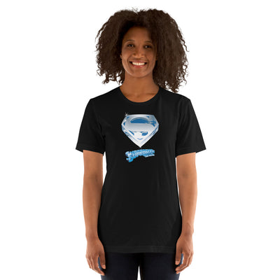 Superman: The Movie Crystal Blue Logo T-Shirt