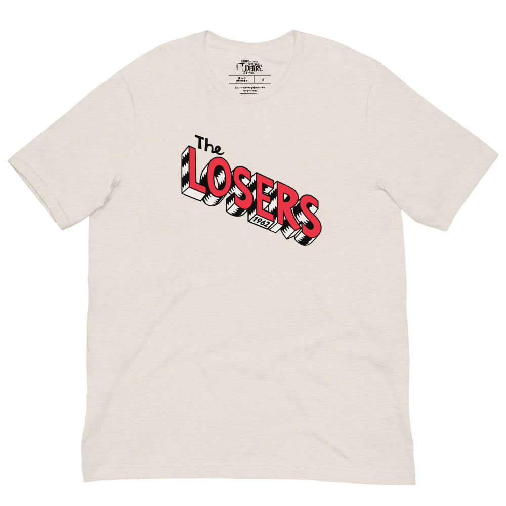 IT: Welcome to Derry The Losers T-Shirt Heather Dust